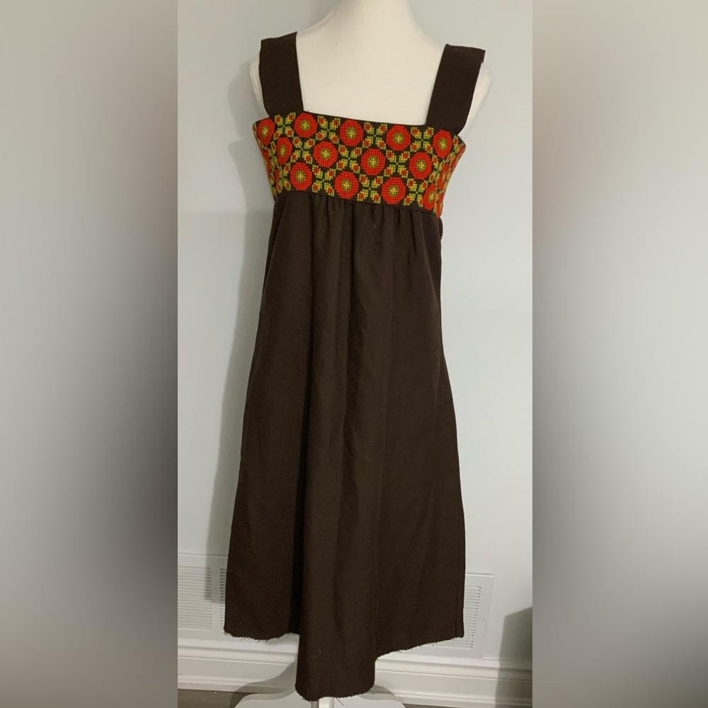 Hand Sewn and Hand Embroidered Ukrainian Costume Dress